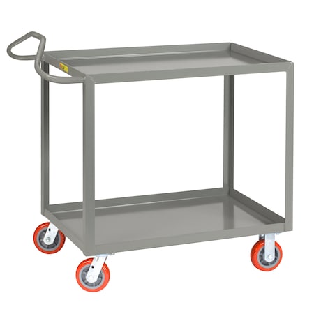 Little Giant 2000 lbs. Capacity, Lipped Shelves, 2 Shelves, 30" x 48" Shelf ENLGL-3048-6PY